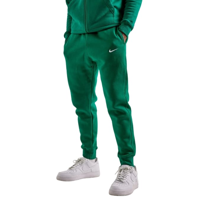 Nike Effen Donkergroene Joggingbroek