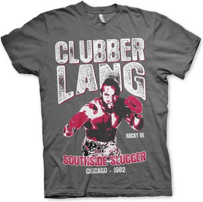 Rocky Heren Tshirt -S- Clubber Lang Grijs