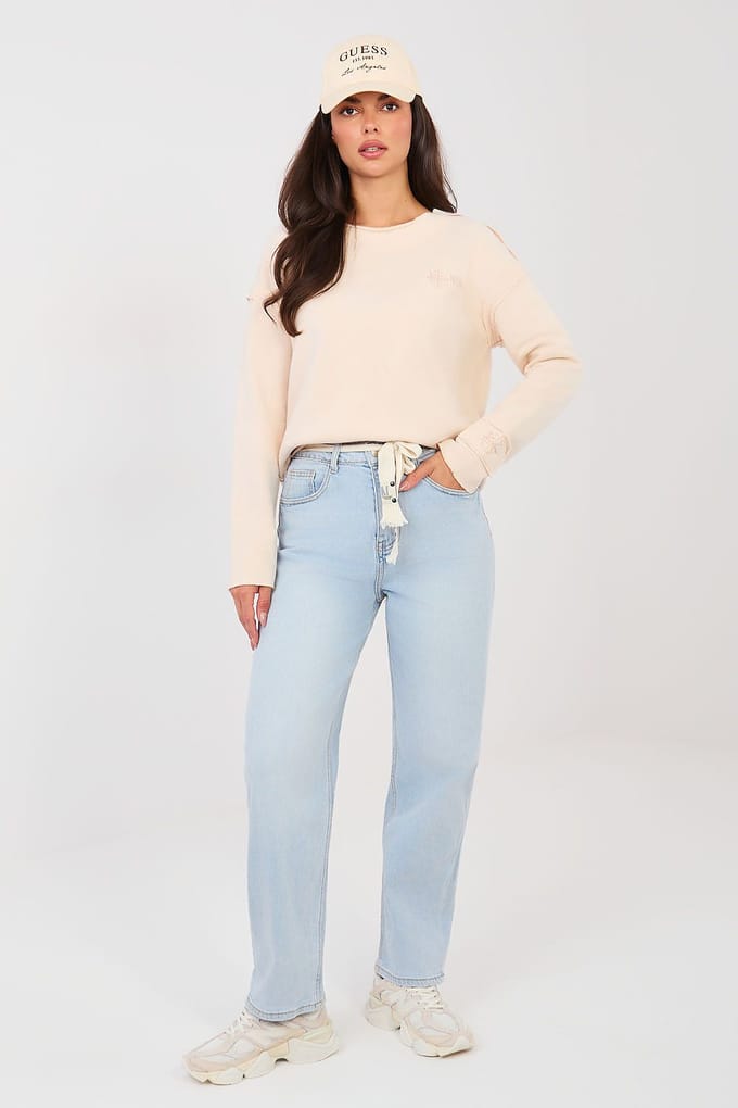Aurelia Balloon Jeans - Hellblauer Denim / S