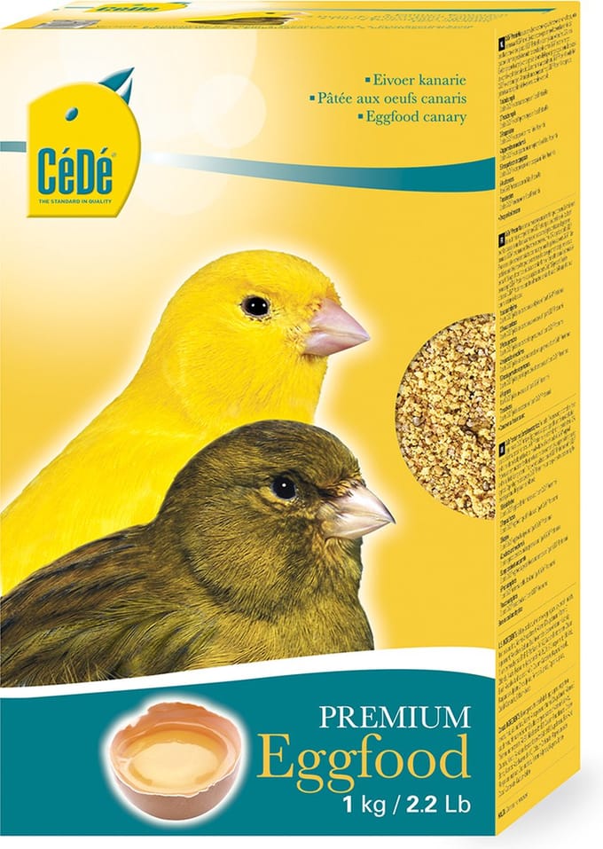 CéDé æggefoder kanarie gul 1 kg