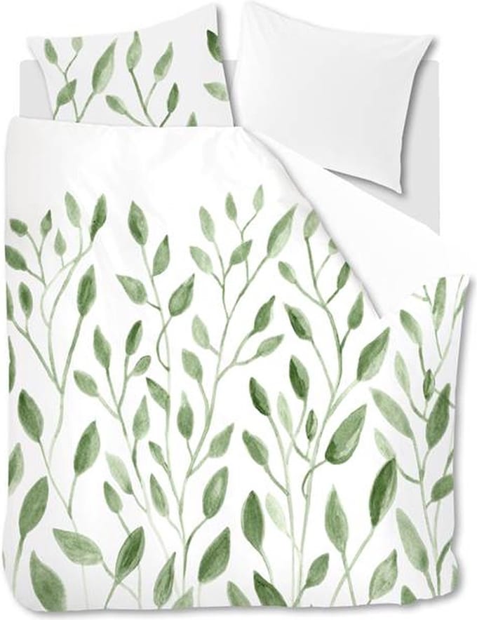Snoozing Dian Dekbedovertrek - Extra breed - 260x200/220 cm - Green