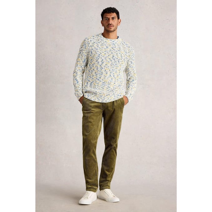 White Stuff Kimber Cord Trouser Khaki Green Größe: W38 REGULAR | Maßgeschneiderte Hosen Outlet | Herren | Braun