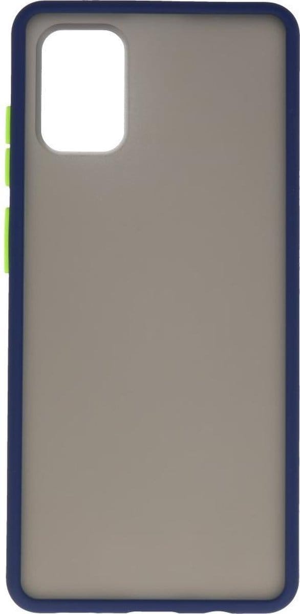 Hardcase Backcover voor Samsung Galaxy A71 Blauw