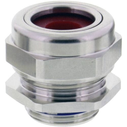 Wiska 10106494 Wartel Slagvast, Met dichting M8 Messing (vernikkeld) Natuur 50 stuk(s)