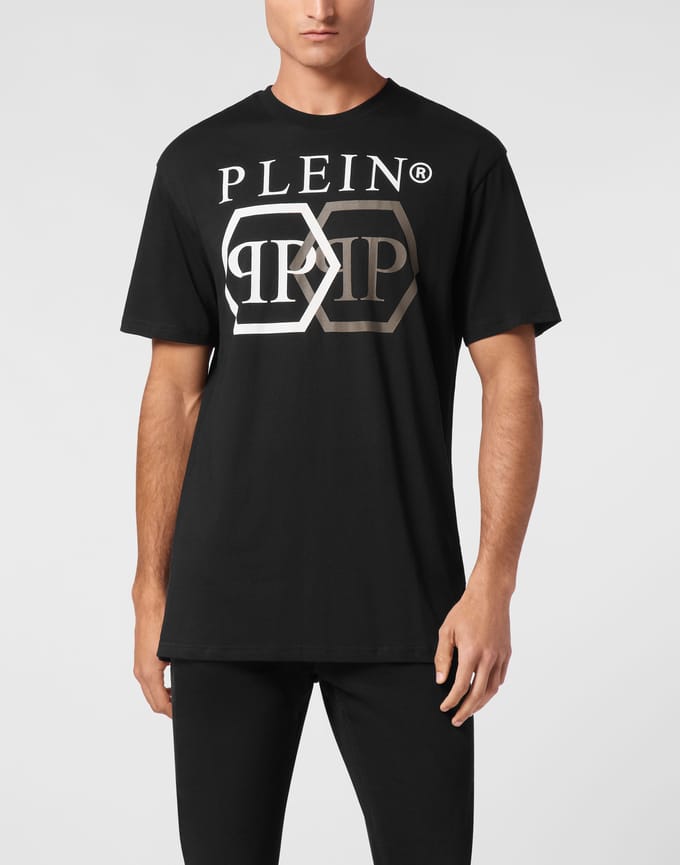 T-Shirt Ronde Hals Hexagon