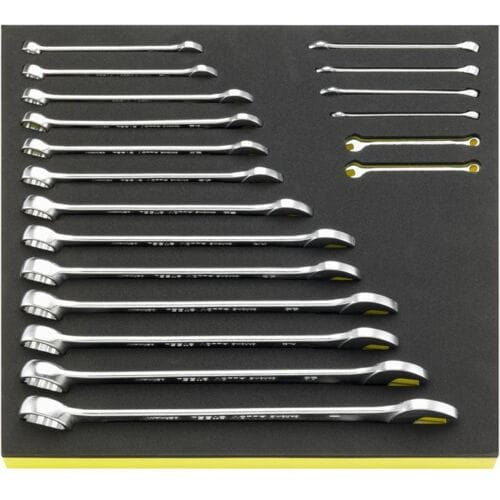 Stahlwille 96838778 TCS 13A/19 Ring-steeksleutelset Sleutelbreedte (metrisch) 8 - 19 mm
