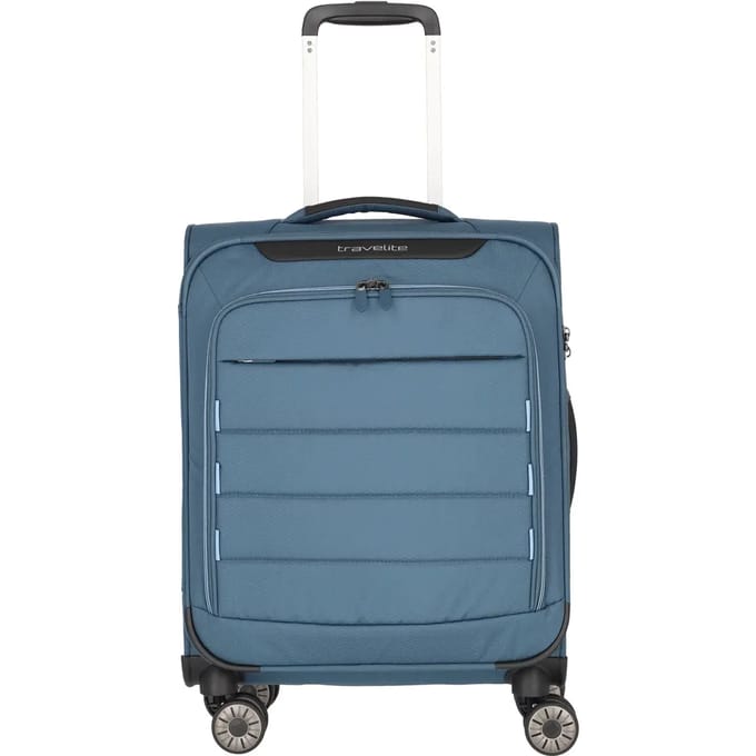 Travelite Skaii 4 Wheel Trolley S blue