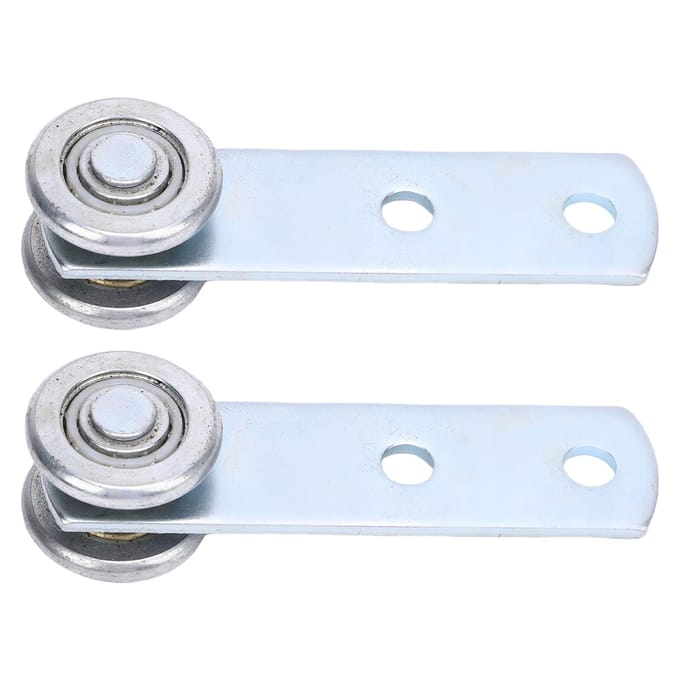2 Wielen Trolley Assemblage Rollen Twee Lagers Metalen Rollen voor Vrachtwagen Garage Katrolsysteem Takelsysteem