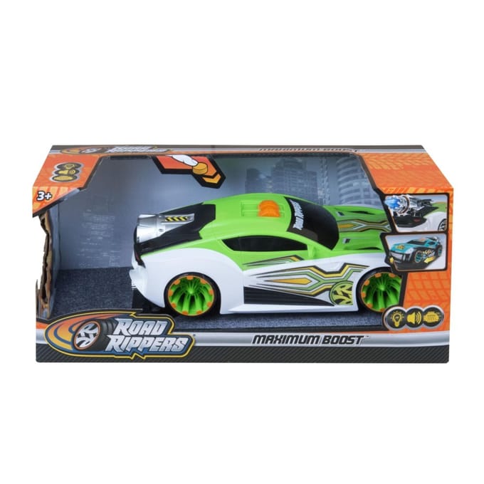 OttoSimon speelgoedauto Road Rippers Maximum Boost groen raceplezier.
