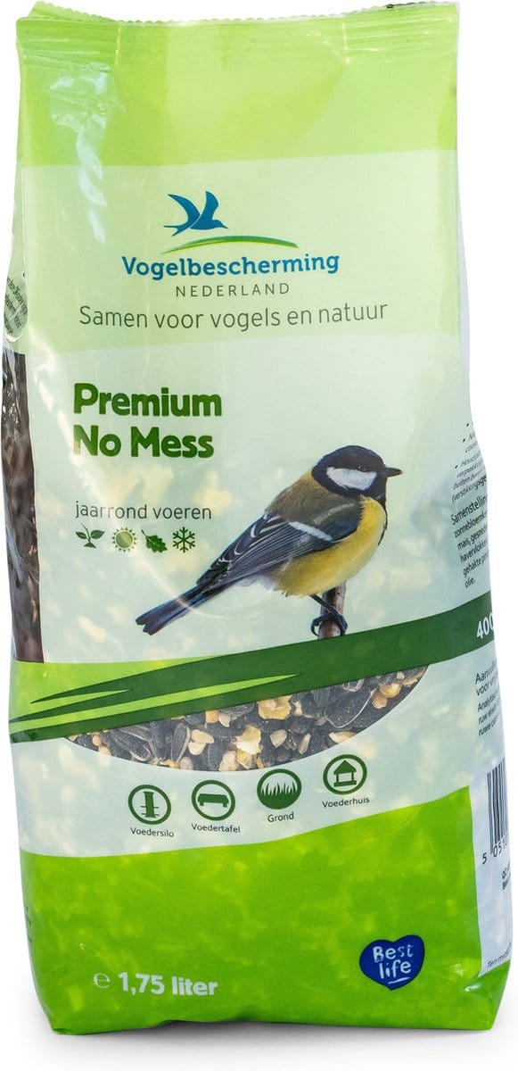 Wildbird Vbn Premium No Mess - Tuinvogelvoer - 1.75 l