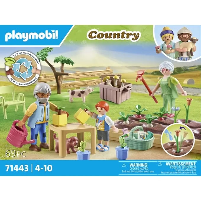 PLAYMOBIL Country Idyllische moestuin bij de grootouders - 71443