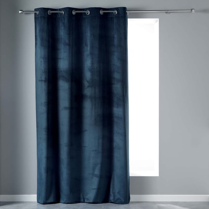 Douceur d'intérieur VELVETINE ringgordijn 140 x 240 cm
