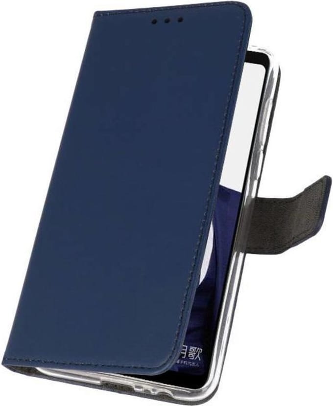 Booktype Telefoonhoesjes - Bookcase Hoesje - Wallet Case - Geschikt voor Huawei Note 10 - Navy
