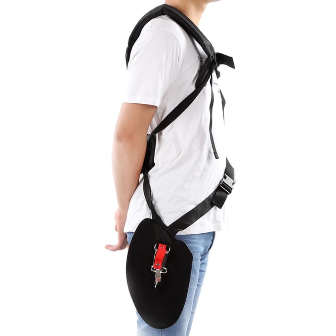 Universele Trimmer Dubbele Schouderriem Maaier Polyester M-vormige Riem voor Bosmaaier Tuin