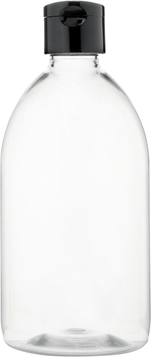 Claudius Cosmetics B.V. plastic flessen 500 ml - navulbaar - set van 10