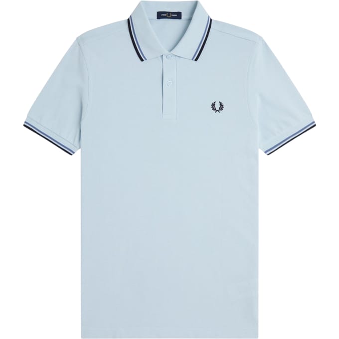 Poloshirt met dubbele band Fred Perry