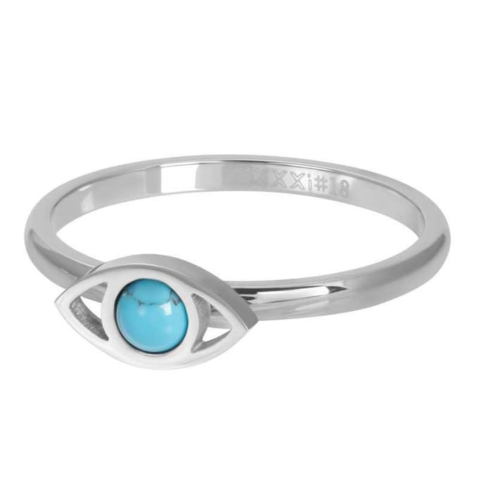 iXXXi Vulring Lucky Eye Zilver | Maat 18 (gewone ringmaat 20)