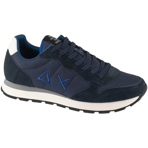 SUN68 Tom Solid - Heren Sneakers Schoenen Marineblauw Z46101-07 ORIGINEEL EU 41 blauw