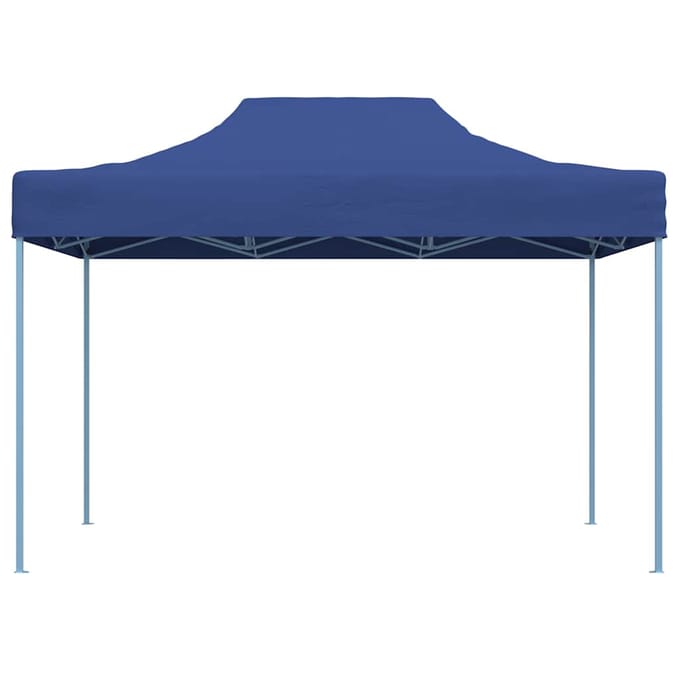 vidaXL - Partytent - inklapbaar - 3x4 - m - staal - blauw
