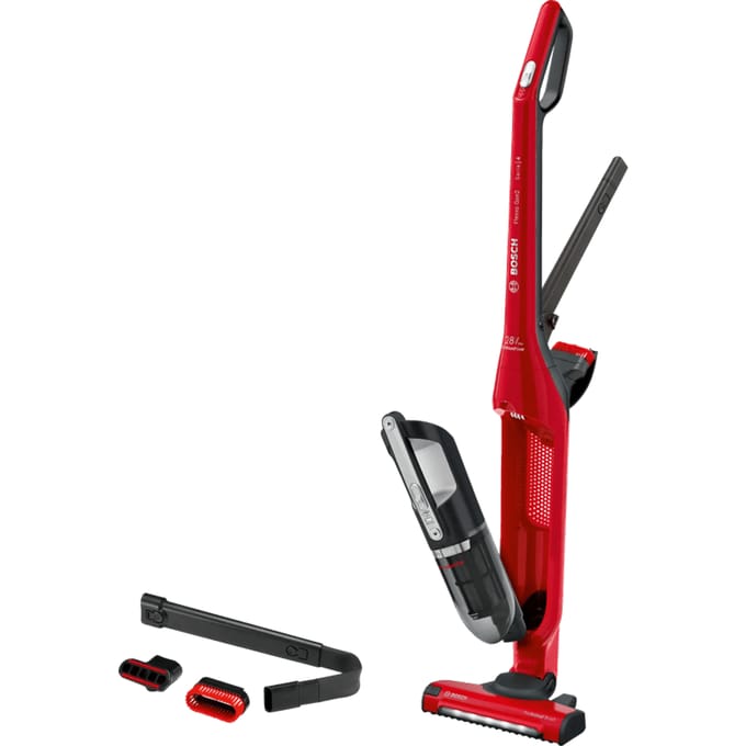 Bosch Flexxo BBH3ZOO28 ProAnimal Serie 4 - Steelstofzuiger - Rood