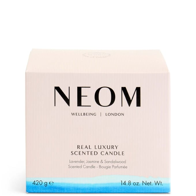 NEOM Real Luxury De-Stress Geurkaars met Drie Lonten