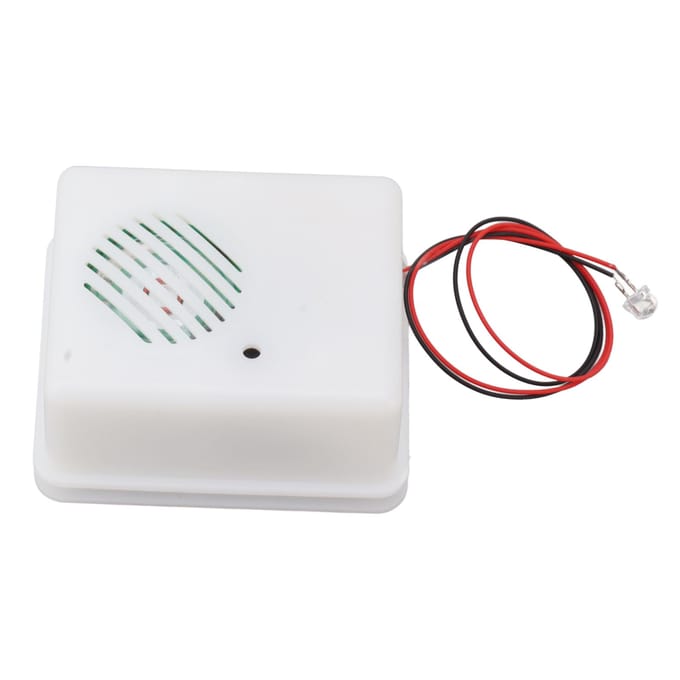 Halloween Geluidsspeler Horror Trick Verontrustend Luidspreker Schreeuwende Speaker voor Binnen Buiten Feestdecoratie white