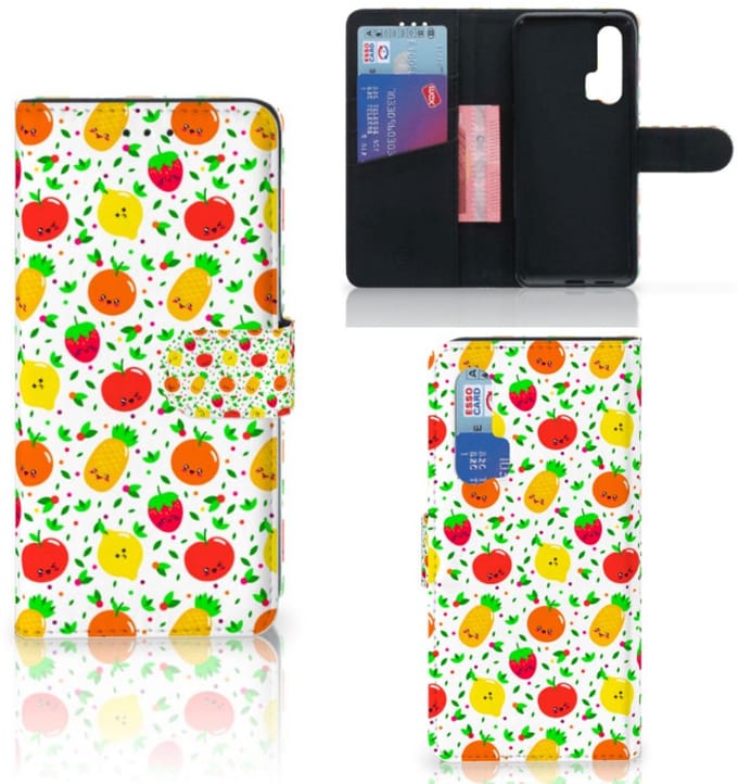 Honor 20 Pro Book Cover Fruits