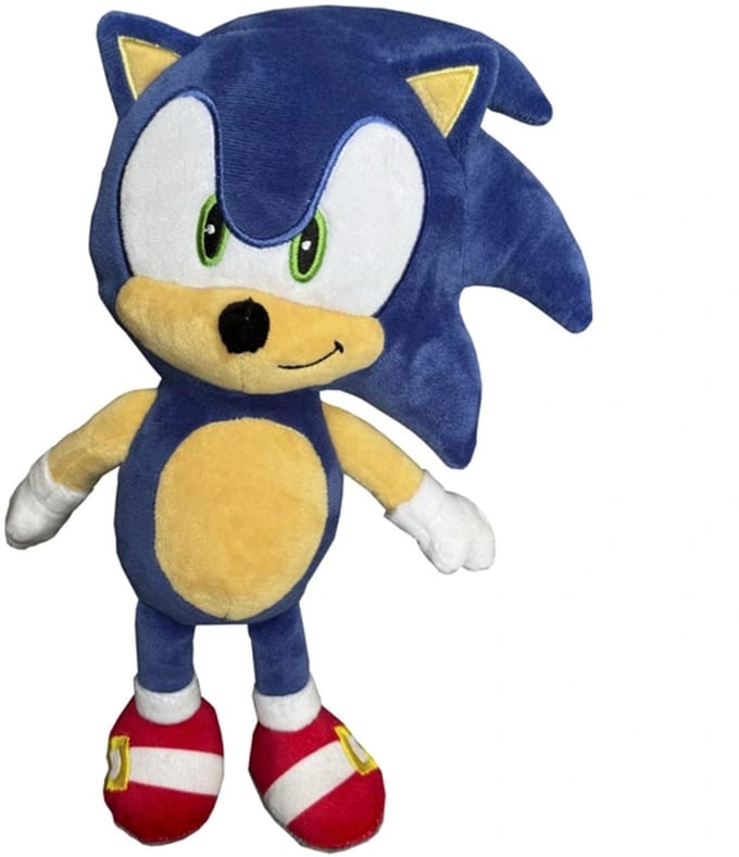 Sonic the Hedgehog 30cm knuffel - Blauw - Egel - Merchandise videogame