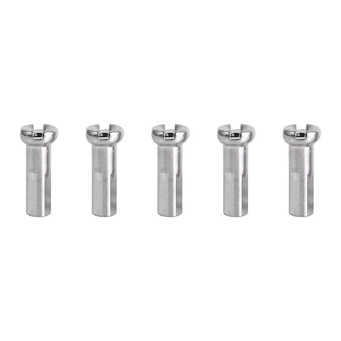 36-delige set stalen mountainbike fietsspaken met nippels zwart 259 mm zwart