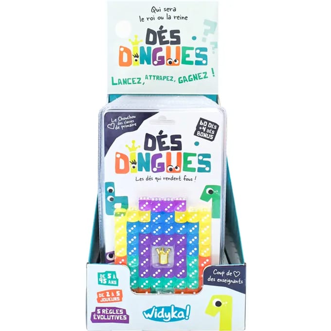 Gekke dobbelstenen 64 dobbelstenen Widyka (x12)