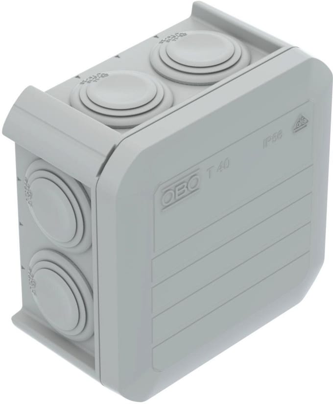 OBO T-Box Wand/Plafond Kabeldoos - 2007045 - E2M9Q