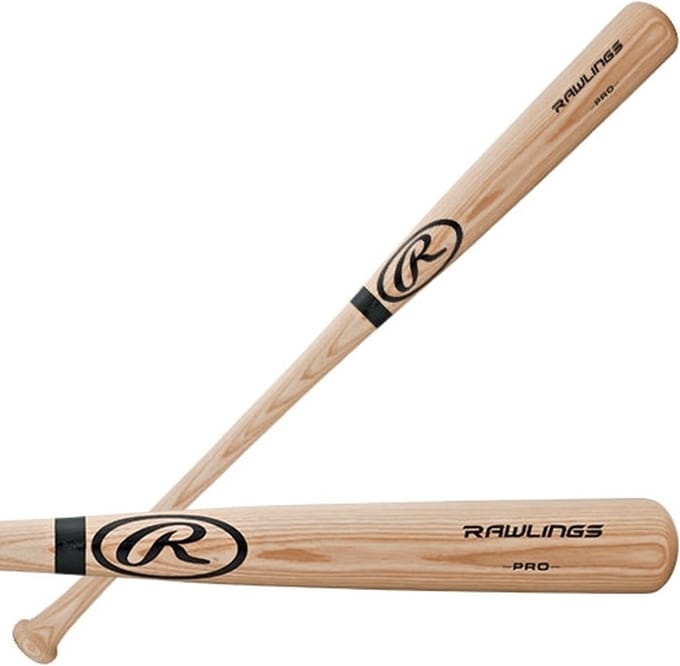 Rawlings Houten Honkbalknuppel Baseball Bat | Lengte: 33 inch (-3) 2 5/8