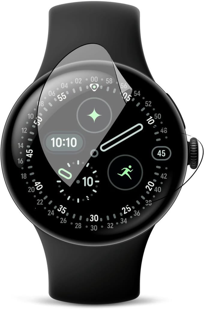 Screenprotector geschikt voor Google Pixel Watch 4 41mm - 1x FlexGuard Screen Protector