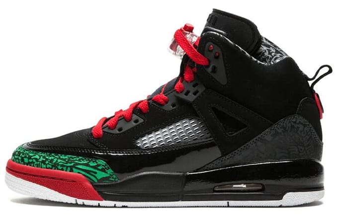 Baskets pour enfants Jordan Spizike Noir Rouge Varsity (2017) (GS) Noir/Rouge Varsity-Vert Classique-Blanc 36 black