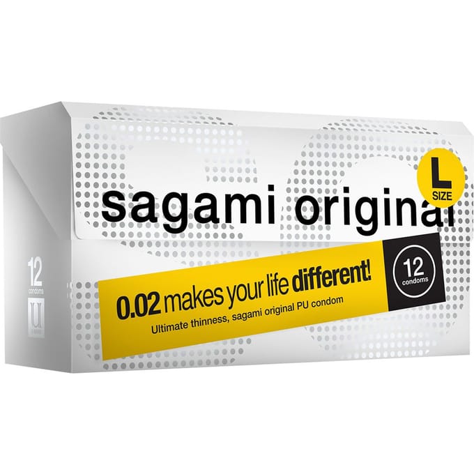Sagami Original 0.02 L-size (2nd generation) ultradunne latexvrije condooms van polyurethaan