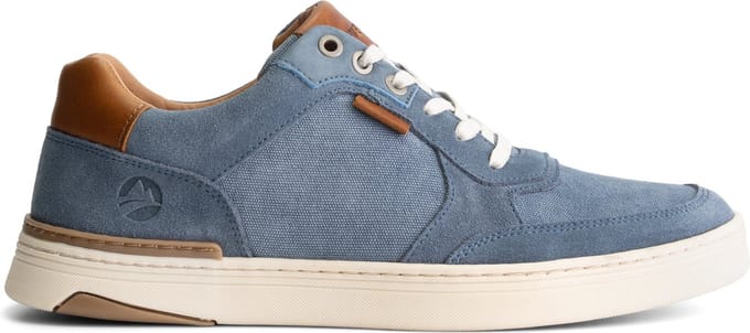 Travelin' Bromley Heren - Sneakers - Canvas en suede - Blauw