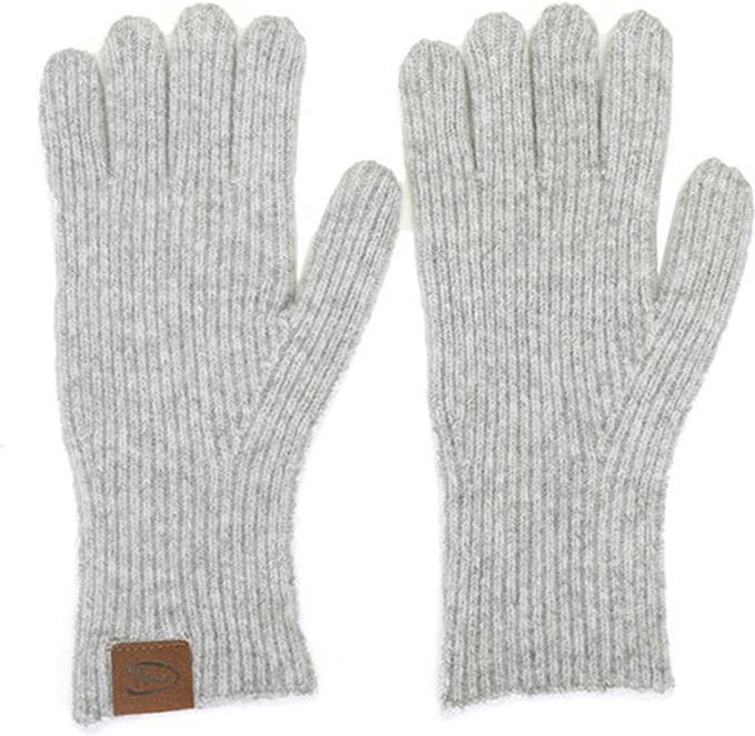 I'm Dutch Gebreide Handschoenen Arco Antraciet | Maat