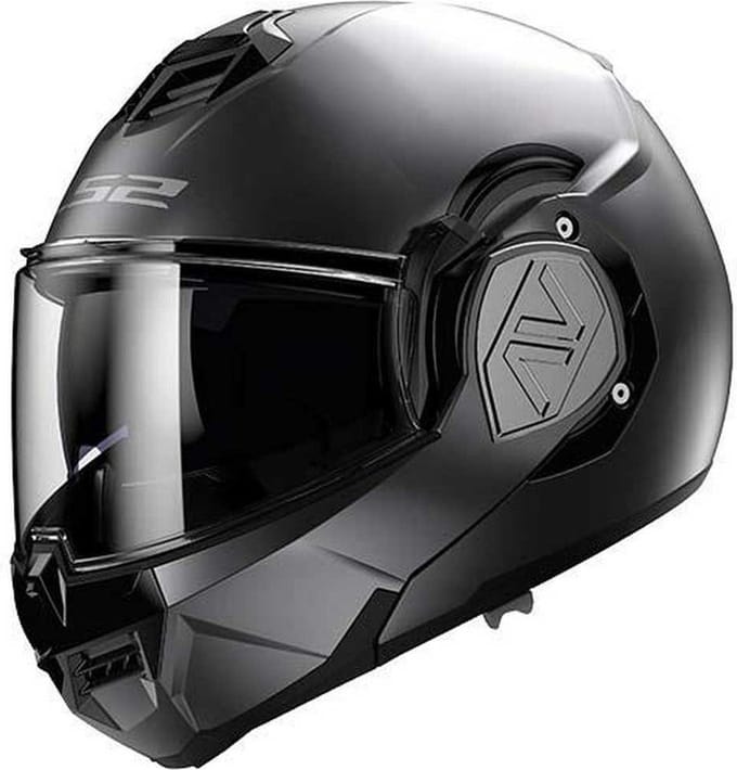 LS2 FF906 Advant Solid Matt Titanium Systeemhelm - Maat M - Helm