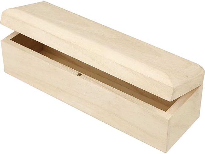 CC Houten Langwerpige Doos 20x6x6 cm