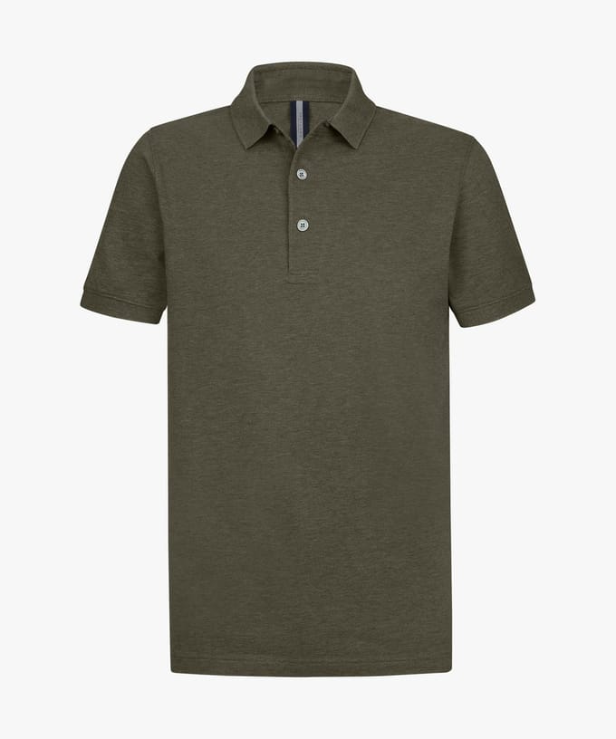 Profuomo Polo KM Donker Groen PPXD10020F