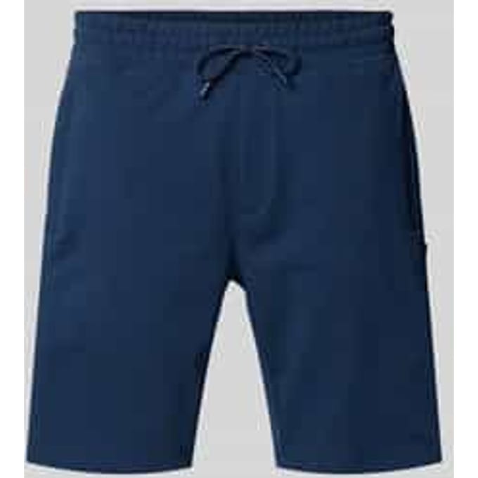 Korte broek met elastische band en tunnelkoord
