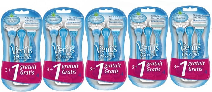 Gillette Venus Wegwerpmesjes Oceana - 5 x 4 stuks - Voordeelverpakking