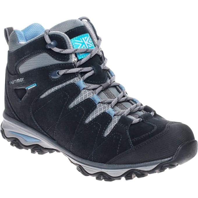 Karrimor Rona leren wandelschoenen voor dames (Marine)