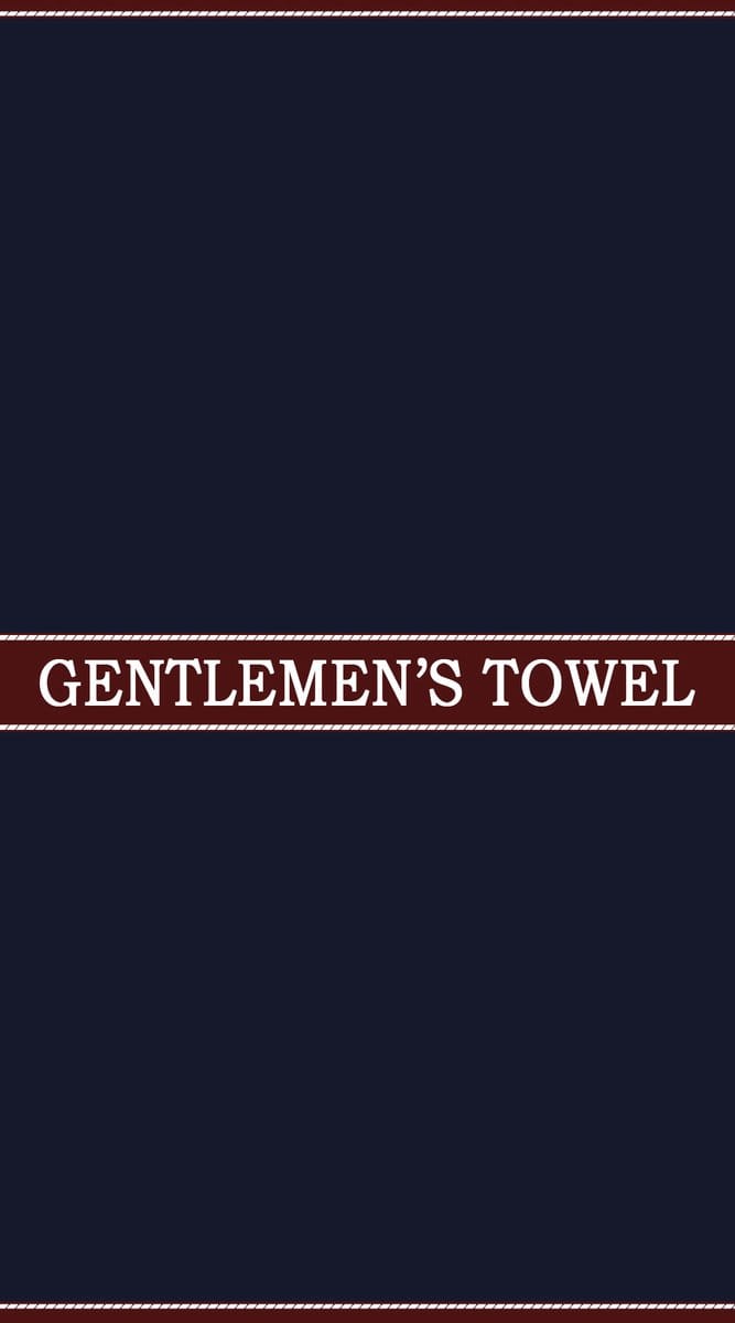 Strandlaken - Gentlemen's Towel