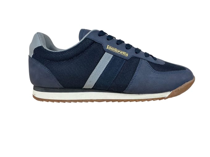 Lambretta Diego Heren Sneakers Marine/Grijs