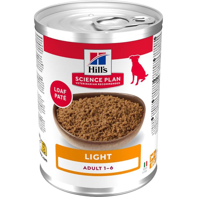 Hill's Science Plan 1 x 370 g Hondenvoer - Adult Light