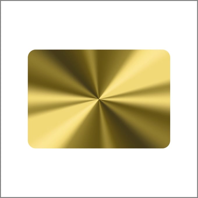 Sticker - "GLANS GOUD" - Etiketten - 36x25mm - 1000 Stuks - Sluitzegel - Sluitsticker - Premium Kwaliteit