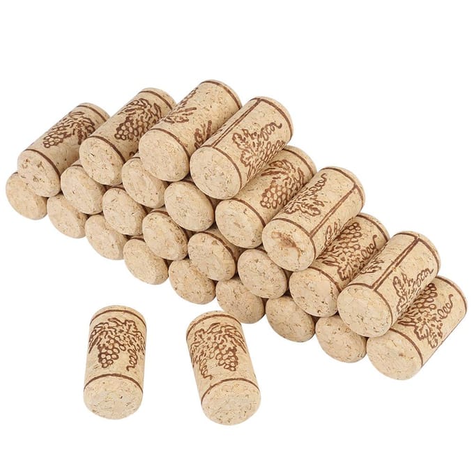 50 STUKS 22 *44mm Natuurkurk Rechte Kurken Houten Wijnflesstop