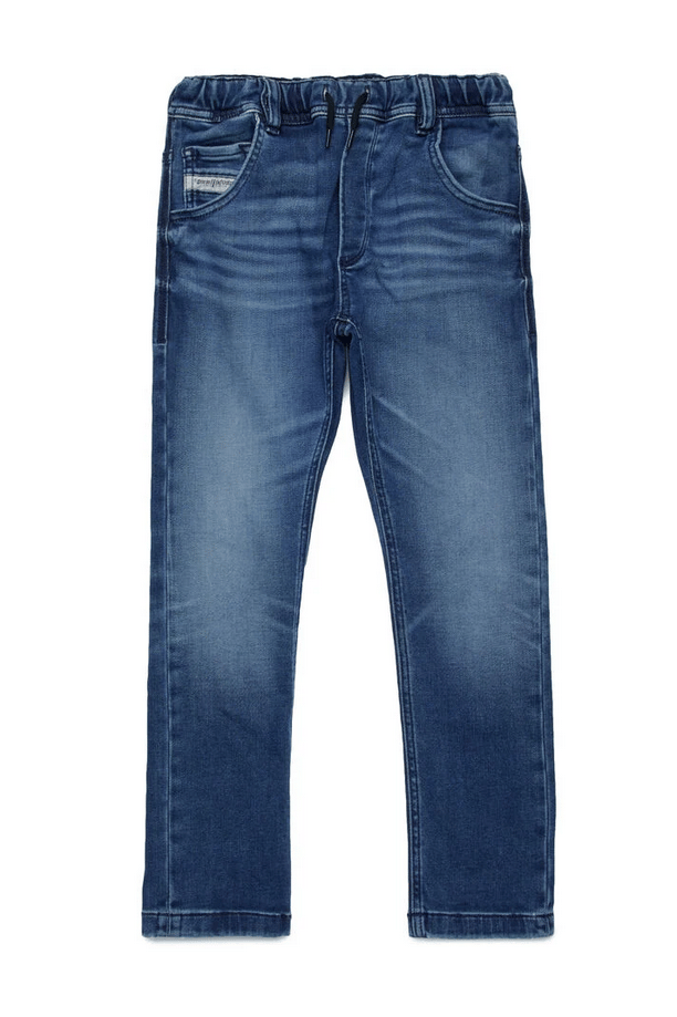 donkerblauwe jeans