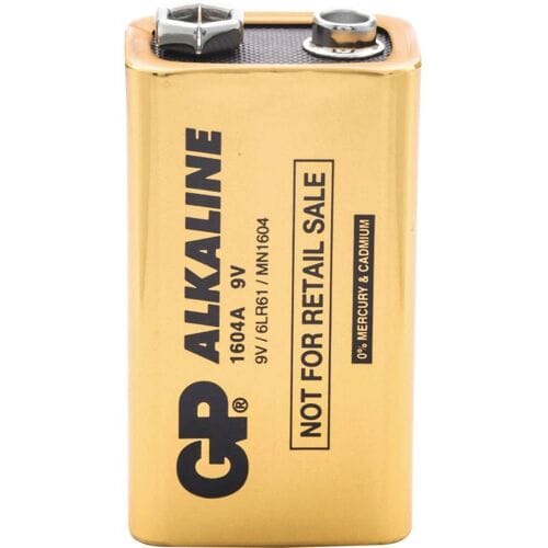 GPIND1604AB 9V batterij (blok) Alkaline 9 V 200 stuk(s)